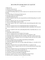 Cau hoi on tap cau tao oto dan su