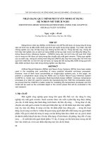 NHẬN DẠNG QUÁ TRÌNH PHI TUYẾN MIMO sử DỤNG hệ NƠRON mờ THÍCH NGHI