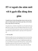 F5 vẻ ngoài cho năm mới với 6 gạch đầu dòng đơn giản doc