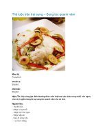 Thịt luộc trộn trái sung – Sung túc quanh năm ppt