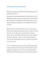 Tạo không gian sống hoàn hảo cho bé doc