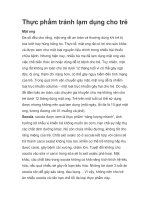 Thực phẩm tránh lạm dụng cho trẻ pot