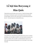 Lễ hội bùn Boryeong ở Hàn Quốc docx