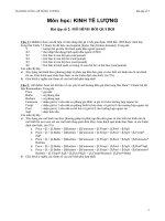 Ôn tập bài tập Kinh tế lượng (18) pdf