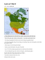 Lịch sử 9 Bài 8