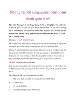 Những vấn đề xung quanh bệnh viêm thanh quản ở trẻ pdf