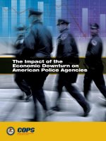 The Impact of the Economic Downturn on American Police Agencies potx