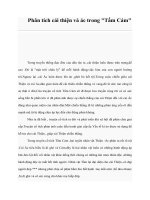 Phân tích cái thiện và ác trong 