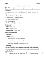 nhân hai số nguyên khác dấu - giáo án toán 6 - gv.ng.tuyết trang