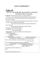 quan hệ giữa ba cạnh của một tam giác. bất đẳng thức tam giác - hình học 7 - gv.đ.h.ngọc