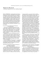 Báo cáo khoa học: 