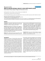 Risk of second primary cancer in men with breast cancer docx