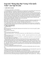 Soạn bài “Hưng Đạo Đại Vương Trần Quốc Tuấn” của Ngô Sĩ Liên