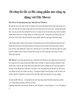 Di chuyển tất cả file cùng phần mở rộng tự động với File Mover docx