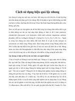 Cách sử dụng hiệu quả lộc nhung pot