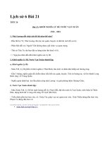 Lịch sử 6 Bài 21