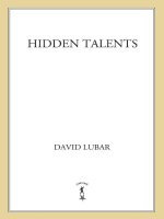 Hidden Talents by David Lubar