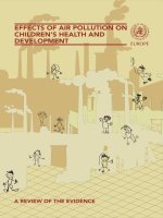 EFFECTS OF AIR POLLUTION ON CHILDREN’S HEALTH AND DEVELOPMENT potx