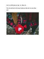 Gợi ý các kiểu găng tay đẹp - lạ - đáng yêu ppt