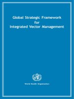 Global Strategic Framework for Integrated Vector Management pot
