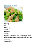 Đậu bắp xào tôm tươi docx