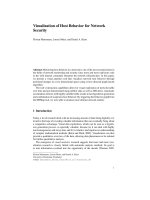 Visualization of Host Behavior for Network Security pdf