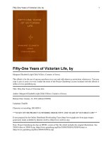 Fifty-One Years of Victorian Life potx