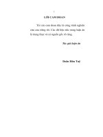 Hoàn thiện tổ chức và hoạt động của hệ thống QTDND việt nam