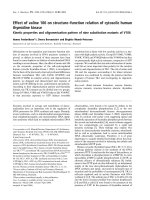Báo cáo khoa học: Effect of valine 106 on structure–function relation of cytosolic human thymidine kinase Kinetic properties and oligomerization pattern of nine substitution mutants of V106 ppt