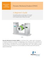 Dynamic Mechanical Analysis (DMA) doc