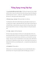 Nâng hạng trong lớp học pdf