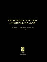 SOURCEBOOK ON PUBLIC INTERNATIONAL LAW pot