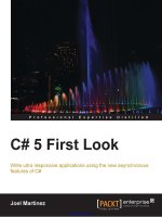 C# 5 First Look doc