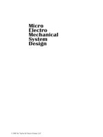 Micro Electro Mechanical System Design© 2005 potx
