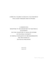 achieving collision avoidance and fairness in csma based wireless mesh networks ppt