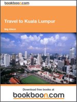 Travel to Kuala Lumpur docx