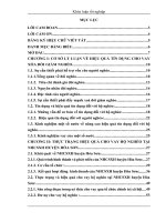 Giải pháp nâng cao hiệu quả cho vay xóa đói giảm nghèo tại Ngân hàng Chính sách xã hội tỉnh An Giang - Chi nhánh huyện Hóa Sơn