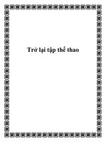 Trở lại tập thể thao doc