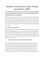 Giới thiệu về UAG DirectAccess – Phần 2: Kỹ thuật chuyển đổi IPv6 và NRPT pot