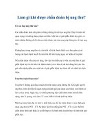 Làm gi khi được chẩn đoán bị ung thư? doc