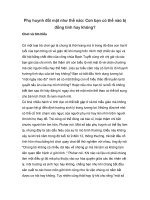 Con bạn có thể nào bị đồng tính hay không? doc