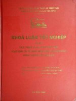 Thực trạng và giải pháp phát triển hoạt động tài trợ xuất nhập khẩu tại ngân hàng ngoại thương Việt Nam (VCB)
