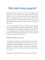 Máy tính trong tương lai? pdf