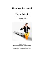 How to Succeed in Your Work doc