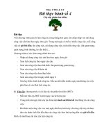 cơ sở dữ liệu và giải thuật Bài thực hành số 4 docx