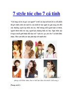 7 style tóc cho 7 cá tính docx