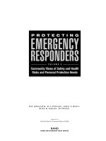 protecting emergency responders volume 2 community views of safety and health risks and personal protection needs pptx