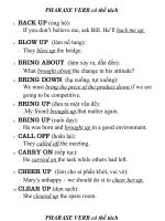 PHARASE VERB có thể tách pptx