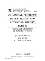 Canonical structures in potential theory -  s s  vinogradov, p  d  smith, e d  vinogradova
