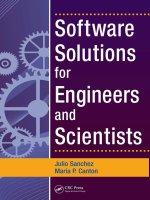 Software Solutionsfor for engineers and scientist ppt